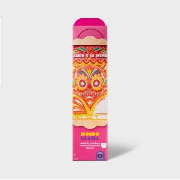 Día de Muertos Paint By Number Kit - Mondo Llama - Picture 2 of 4
